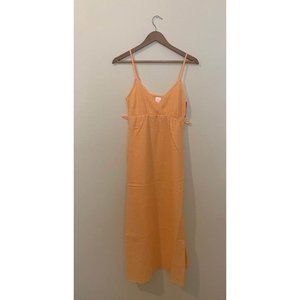 Pastel Peach Women's Dress Small